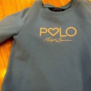 Fleece lined polo